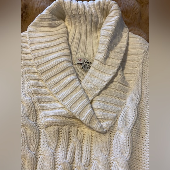 COPY - Guess white sweater dress medium - Picture 7 of 8